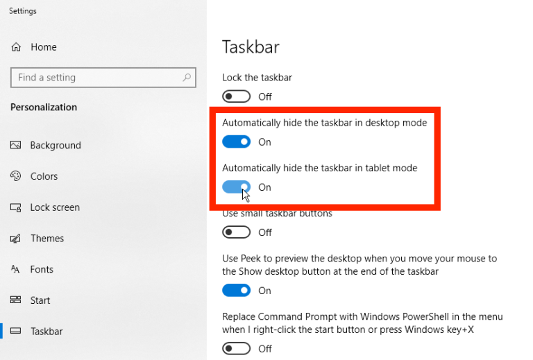 调整Windows 10任务栏的10种方法(4)