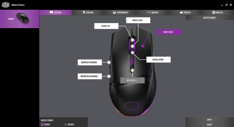 Cooler Master MM831无线游戏鼠标评测(4)