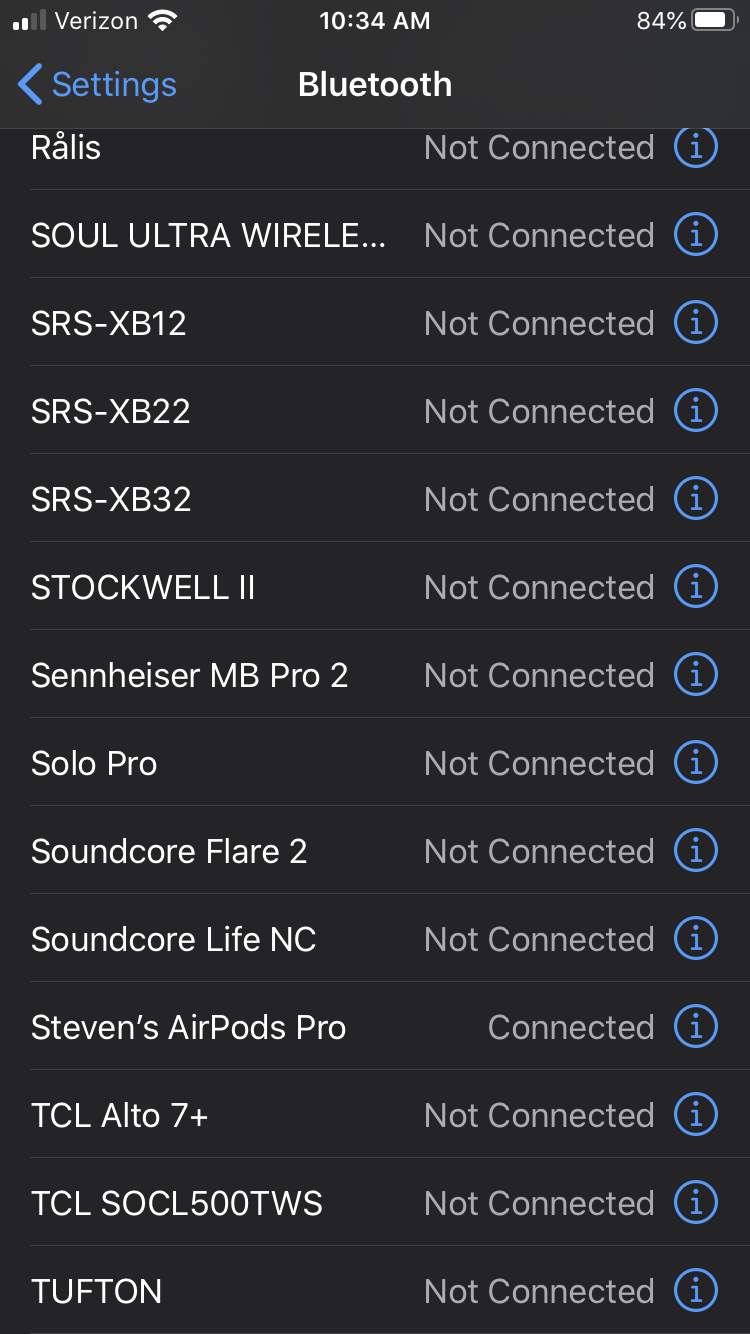 如何将AirPods连接到iPhone(8)