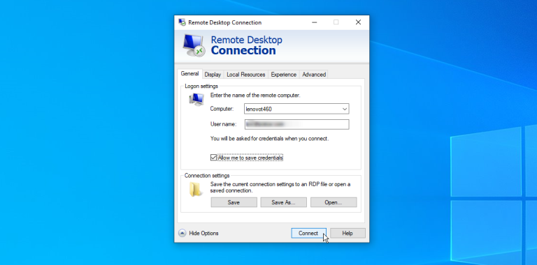 如何使用Microsoft的远程桌面连接(6)