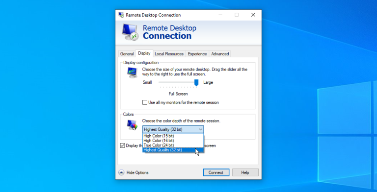 如何使用Microsoft的远程桌面连接(9)