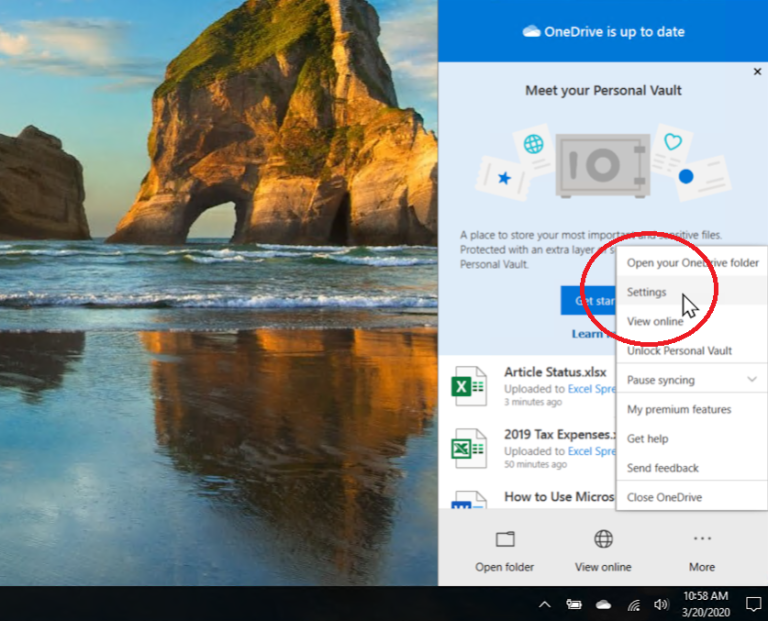 如何使用Microsoft的OneDrive在另一台PC上获取文件(1)
