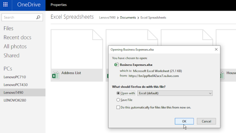 如何使用Microsoft的OneDrive在另一台PC上获取文件(9)
