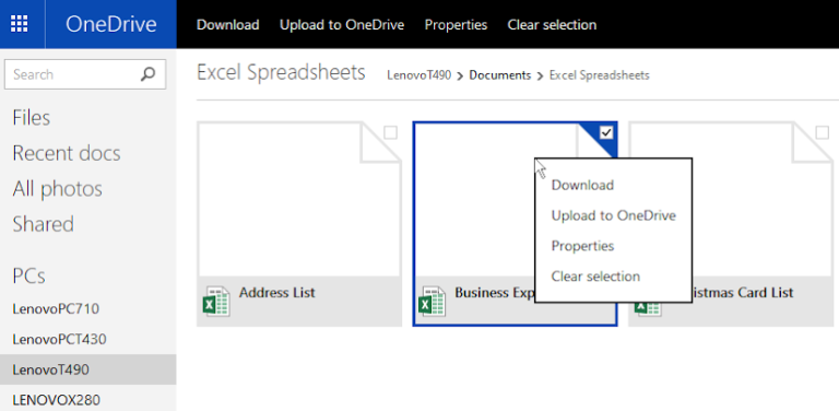 如何使用Microsoft的OneDrive在另一台PC上获取文件(11)