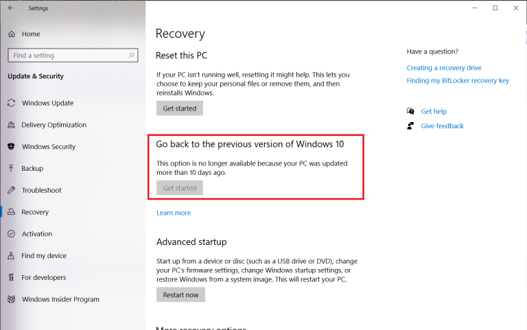 如何卸载Windows 10更新(2)
