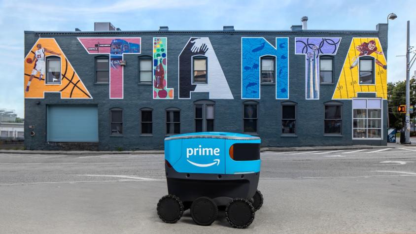 Amazon Scout机器人的交付在两个新地点开始