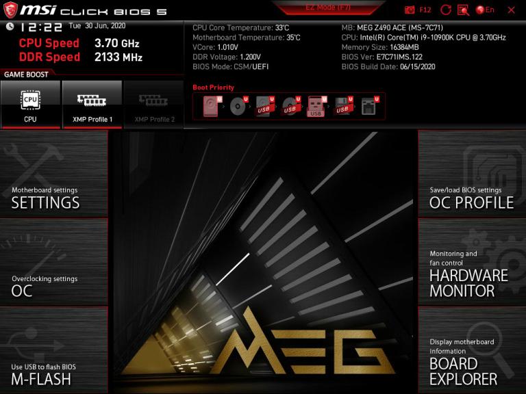 微星MEG Z490 Ace主板评测(11)