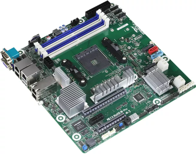 华擎Rack推出两款基于AMD X570芯片组的主板带有两个Intel 10GbE LAN端口(2)