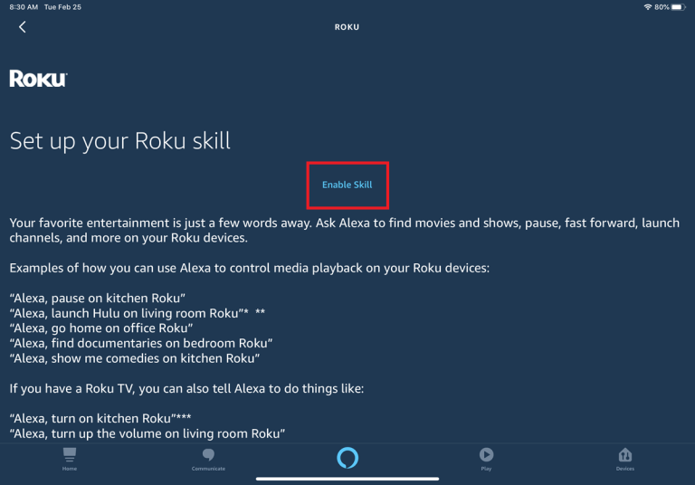 如何使用Amazon Echo控制Roku(2)