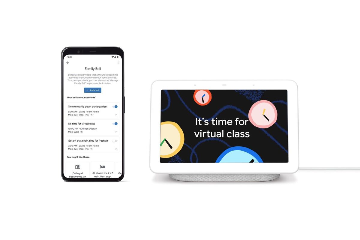 Google Assistant的新Family Bell功能为无尽的夏日增添了结构