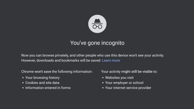 Google Chrome简化了隐身模式可以通过桌面快捷方式启动它