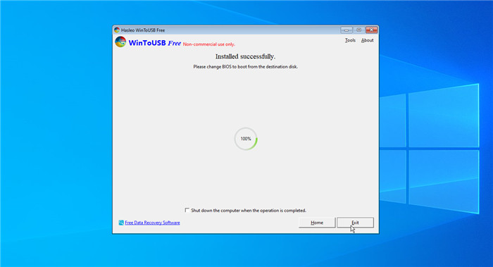如何从USB驱动器运行Windows 10(9)