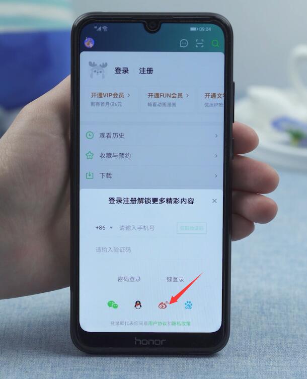 爱奇艺怎样用微博登录(3)
