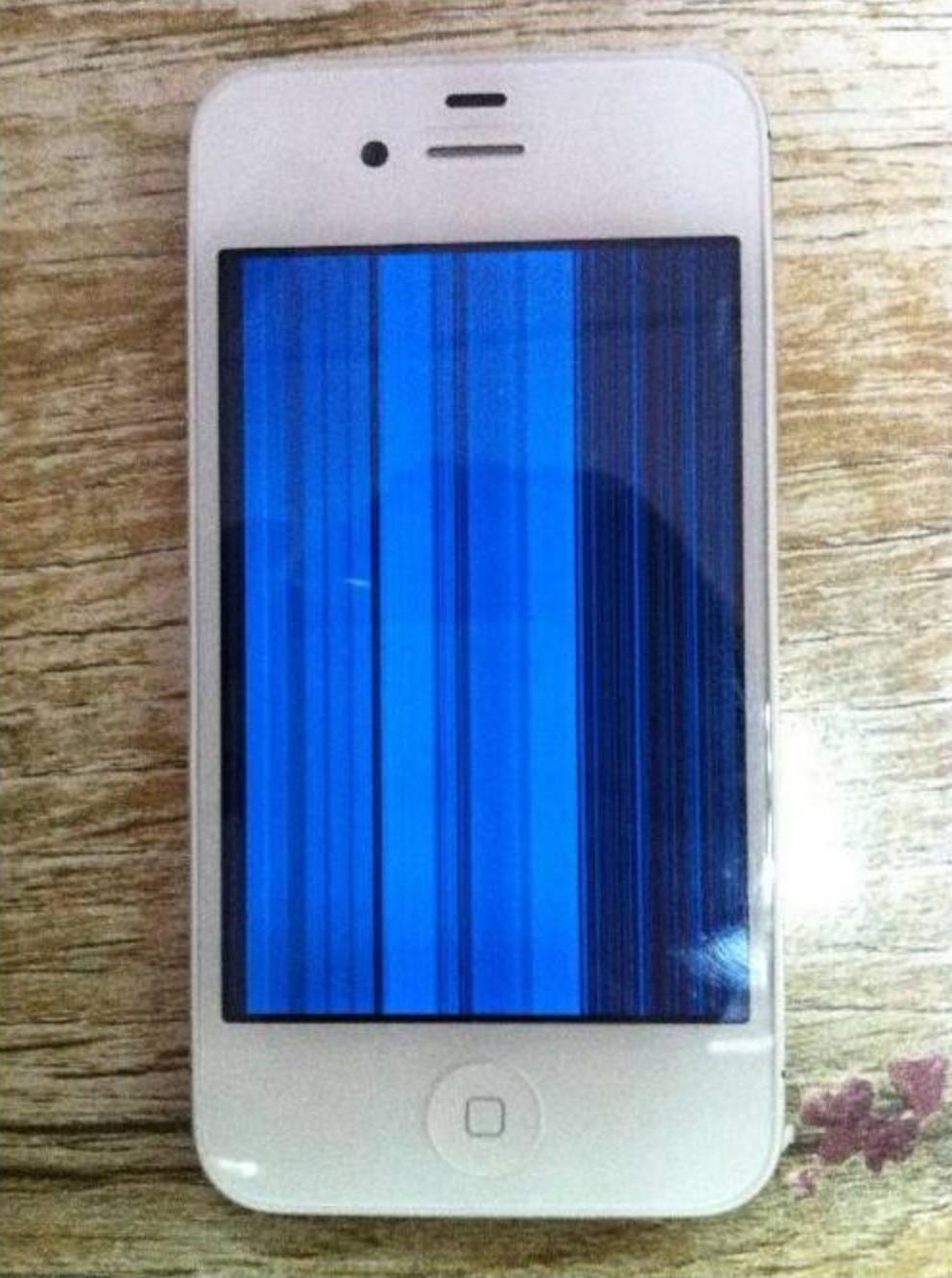 手机屏幕摔了变蓝色了怎么办(2)
