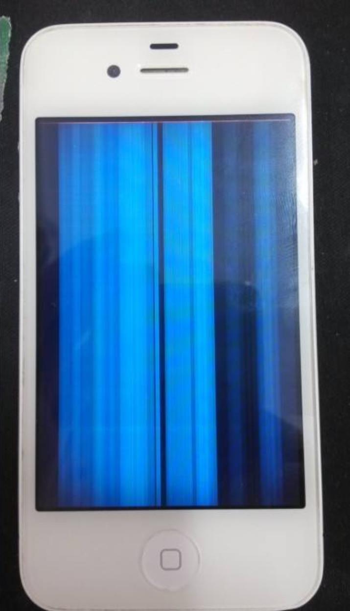 手机屏幕摔了变蓝色了怎么办
