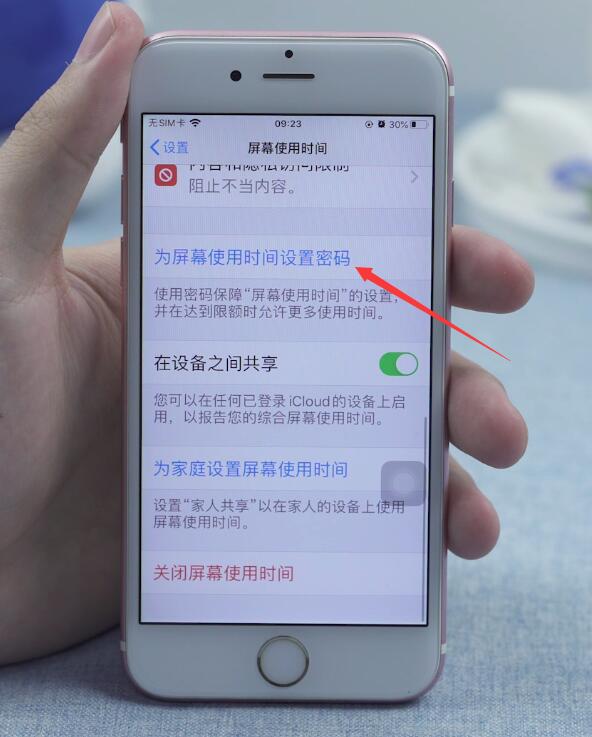 苹果手机输入屏幕使用时间密码是什么意思(5)