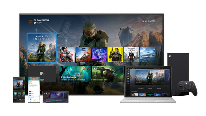 Xbox Series X仪表板揭晓看起来很像PS4的