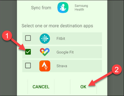 如何将健身数据从Samsung Health同步到Google Fit(6)