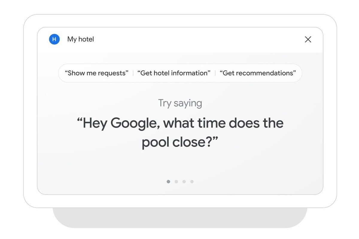 Google Nest Hub可能会与您一起入住下一个酒店(1)