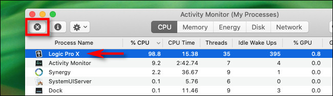 如何在Mac上查看哪个程序正在使用您的所有CPU(6)