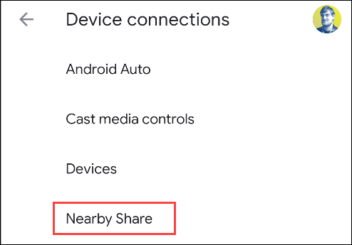 如何在Android上更改附近的共享设备可见性(4)