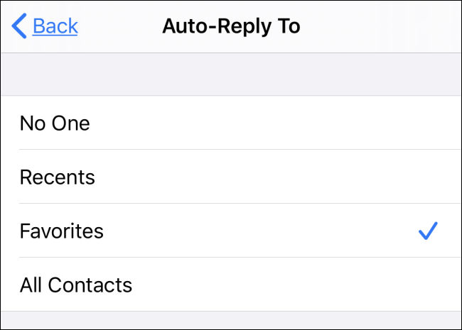 如何在iPhone上设置请勿打扰自动回复消息(5)