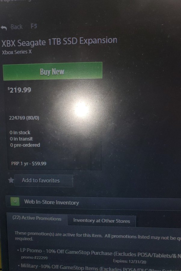 泄漏表明1TB Seagate Xbox存储扩展卡的售价(1)