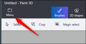 如何在Windows 10上使用Paint 3D调整图像大小(2)