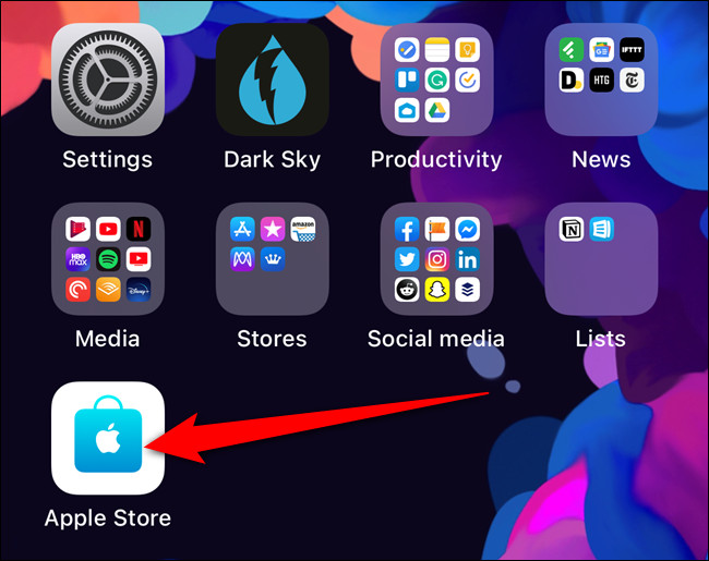 如何将iPhone应用程序从主屏幕移至应用程序库(1)
