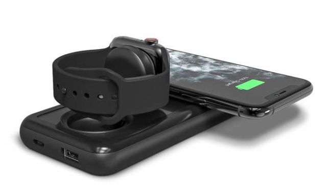 Mophie最新的便携式电池组配有可翻转的Apple Watch充电器