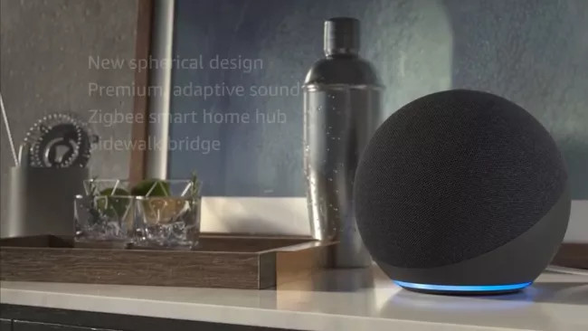 全新Amazon Echo扬声器具有非凡的球形设计