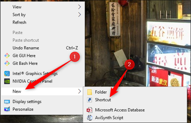 如何创建用于锁定Windows 10 PC的桌面快捷方式(1)