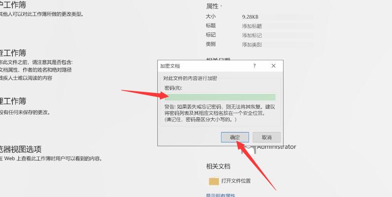 excel表格如何加密(3)