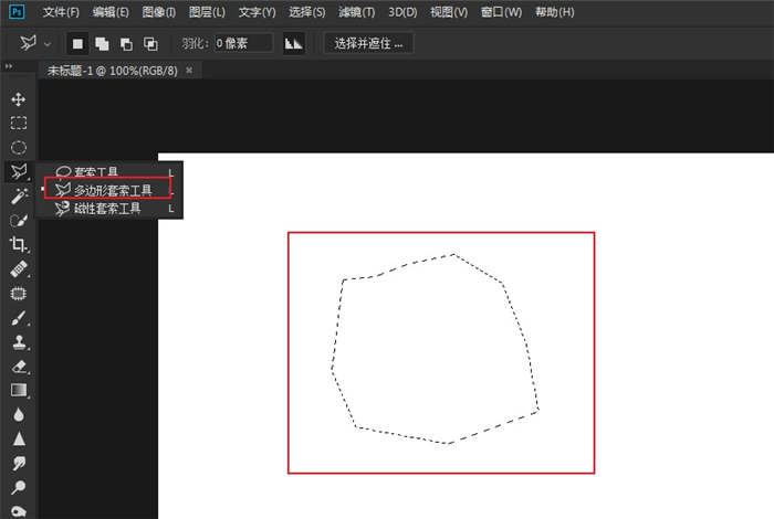 ps中套索工具怎么使用(2)