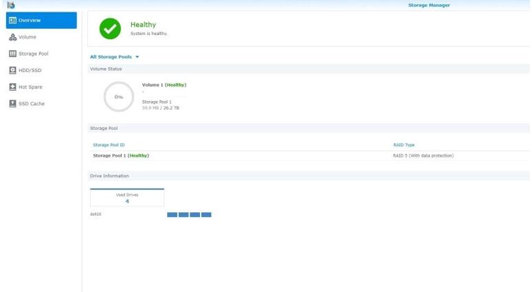 Synology DiskStation DS920+评测(4)