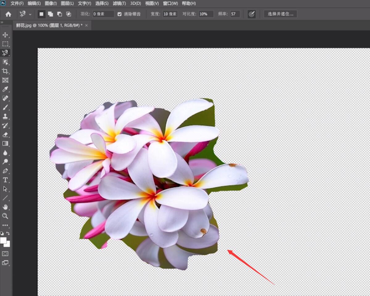 ps cs6怎么抠图(6)