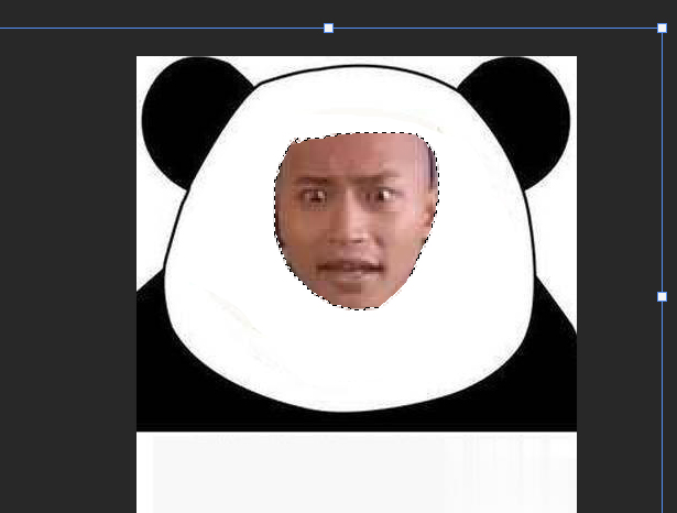 用ps怎么做熊猫脸表情包(4)
