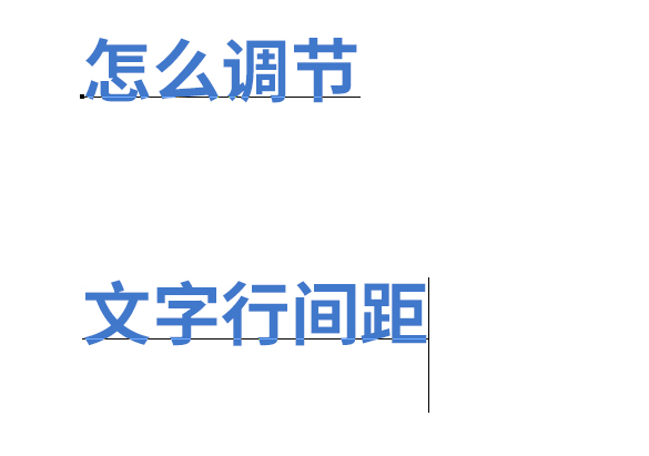 ps文字行间距怎么调整