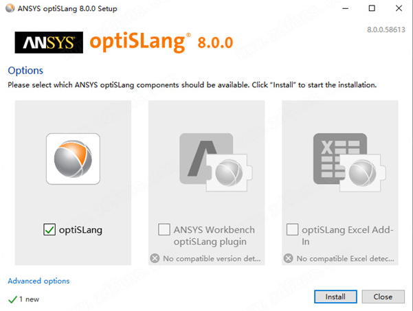 ANSYS optiSLang8(附破解补丁)