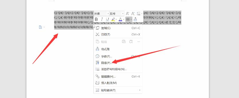 wps调整行距在哪