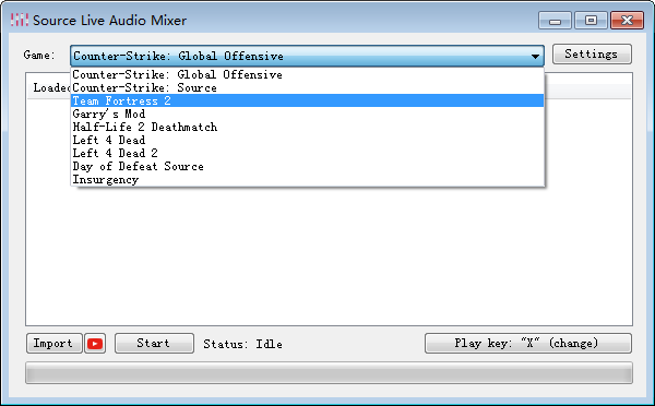Source Live Audio Mixer(CSGO语音包软件)