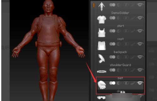 zbrush软件怎么镜像复制物体