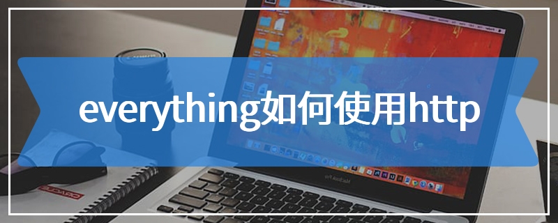 everything如何使用http