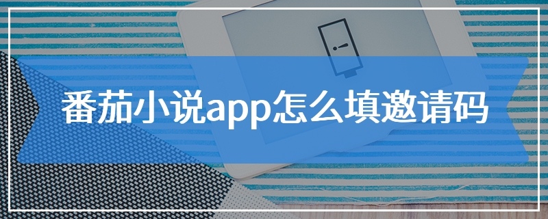 番茄小说app怎么填邀请码