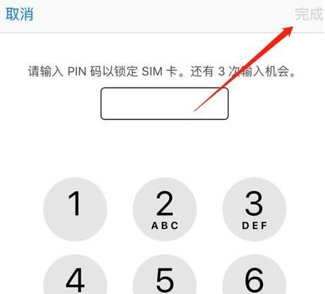 苹果手机sim卡密码设置(3)