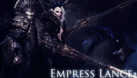 怪物猎人世界冰原Empress Lance武器MOD