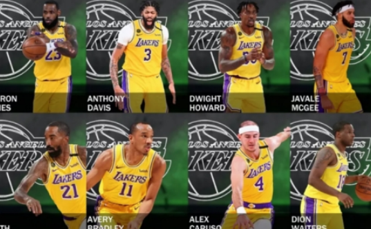 NBA2K21洛杉矶湖人队全身照合集MOD