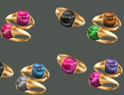 模拟人生4透明圆宝石戒指MOD