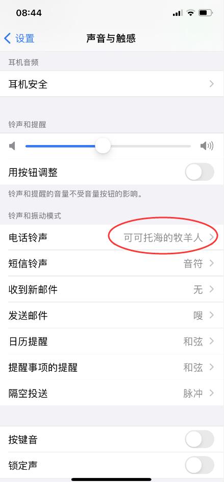 苹果12怎么设置来电铃声(1)