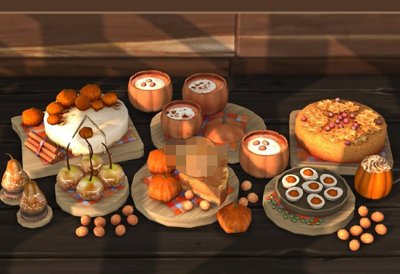 模拟人生4蛋糕食物饰品MOD